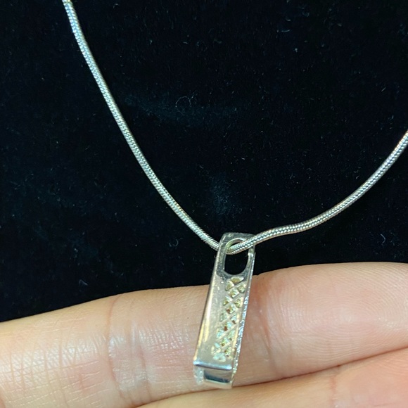 Gorgeous Large Crystal Long Necklace - Picture 5 of 9